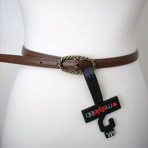 NWT - MSTYLE LAB Junior Hearts Belt in Brown Size M/L ($16)